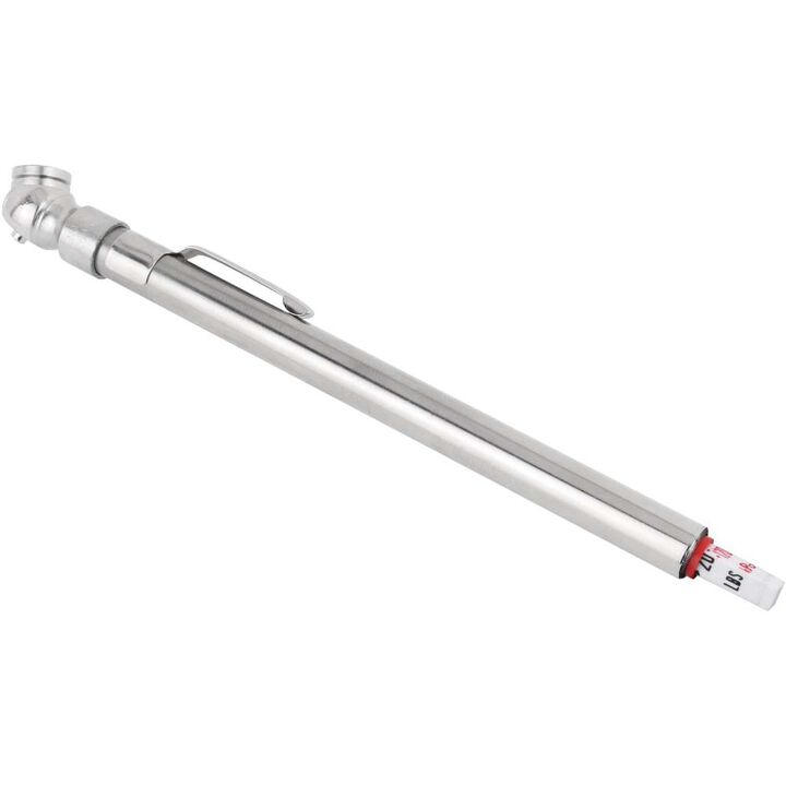 Milton 20-120 PSI Nickel-Plated Brass Tire Pencil Gauge, large image number 5