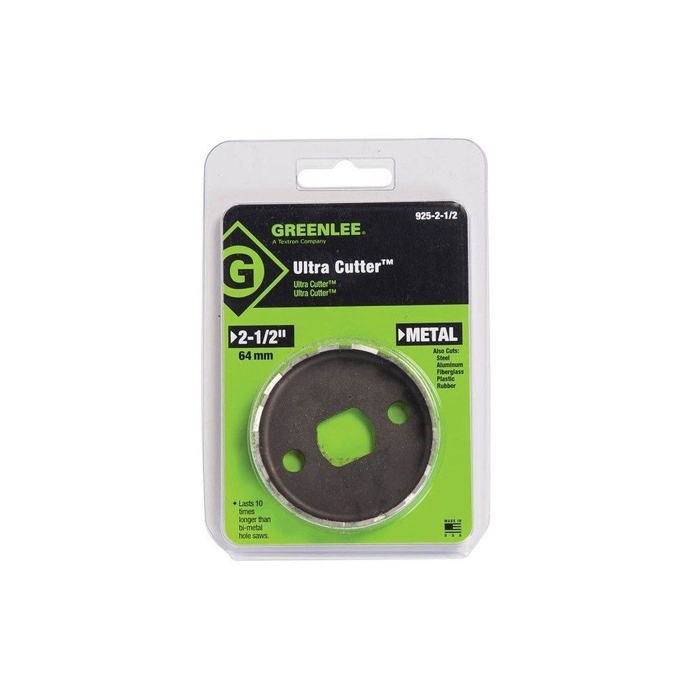Greenlee 2-1/2in Hole Diameter 14T High Speed Steel Ultra Cutter, large image number 2
