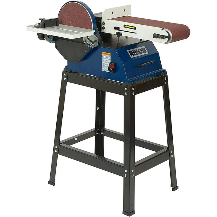 RIKON 6in x 48in Belt /10in Disc Sander with Stand