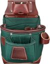 Occidental Leather FatLip 10 Inch Left Hand Leather Tool Bag, Hunter Green, small image number 1