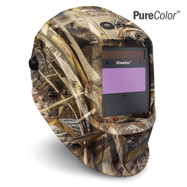 Hobart Creator Series Auto-Darkening Welding Helmet Camo, large image number 4