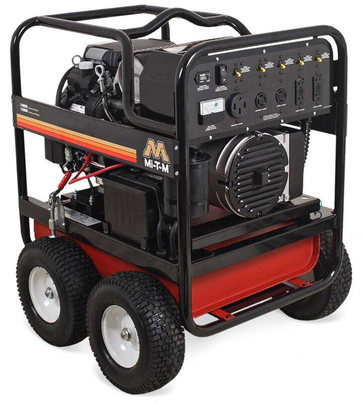 Mi T M 14,000 Watt Gas Powered 49-State Portable Generator
