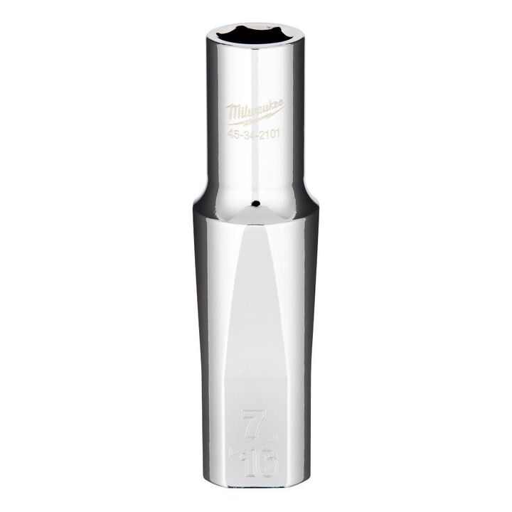 Milwaukee Deep Socket 1/2in Drive 7/16in
