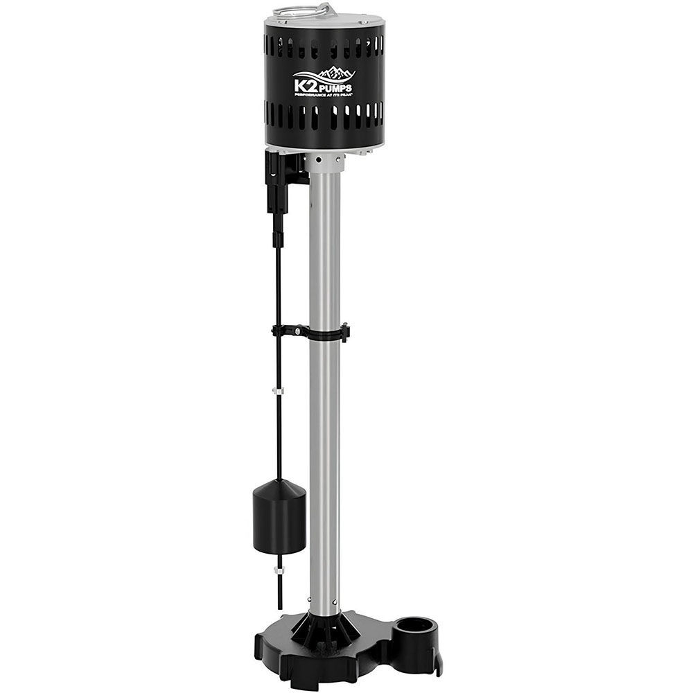 K2 Pumps Pedestal Sump Pump 1/2 HP Stainless Steel, large image number 1