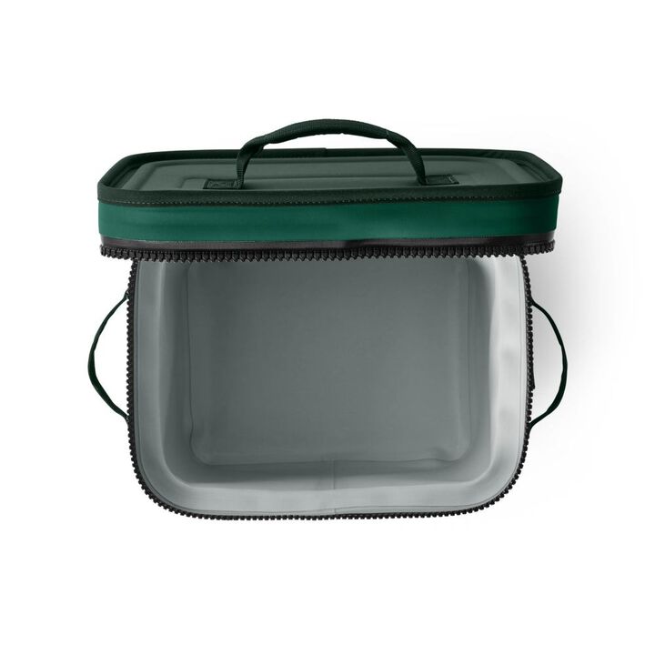 Yeti Hopper Flip 12 Soft Cooler Black Forest Green