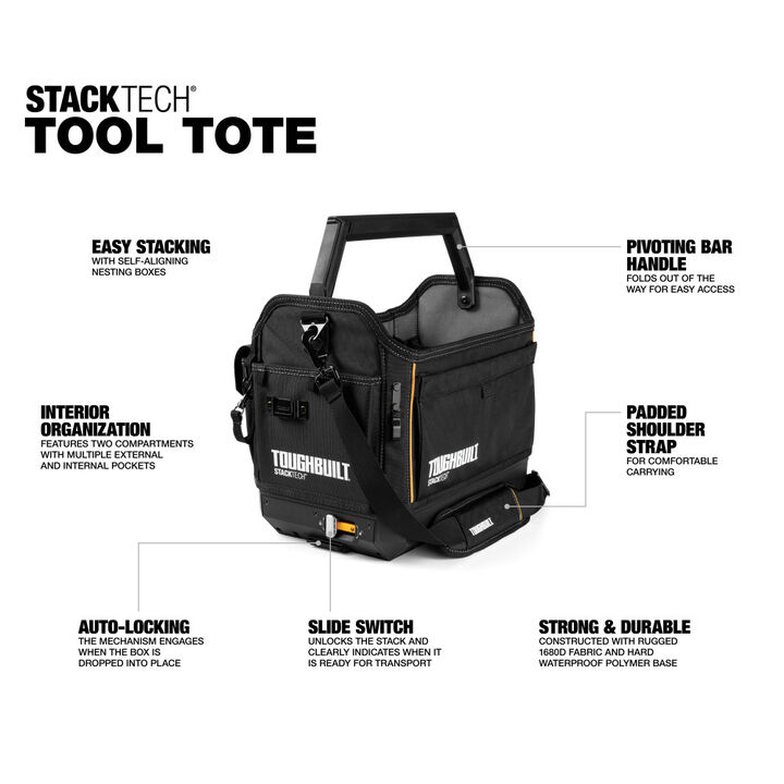 Toughbuilt StackTech Tool Tote, large image number 1