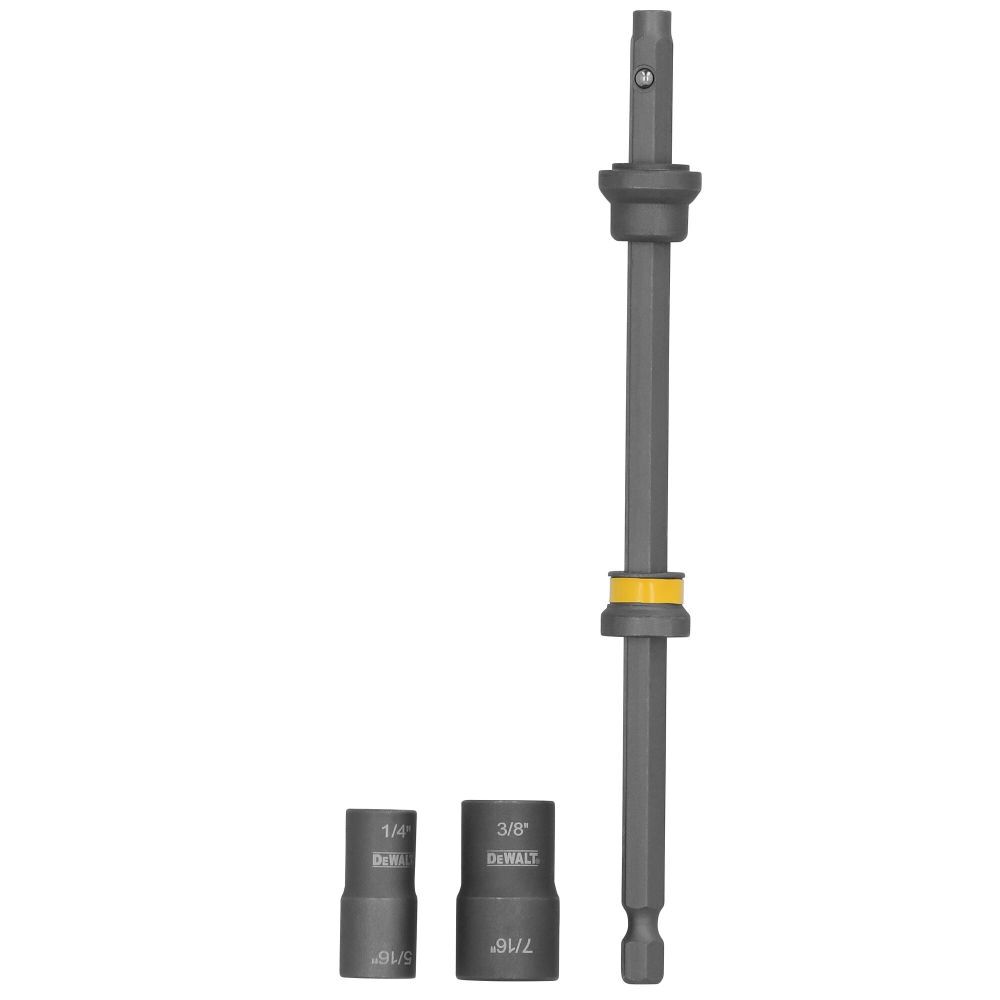 DEWALT Socket Set 3pc with 6in Extension, large image number 2