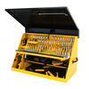 DEWALT 30 Inch x 15 Inch Black Lid and Yellow Body Triangle Toolbox - TOOLBOX ONLY, small image number 3