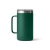 YETI Rambler 24 Oz Stackable Mug with Magslider Lid Black Forest Green, small image number 2
