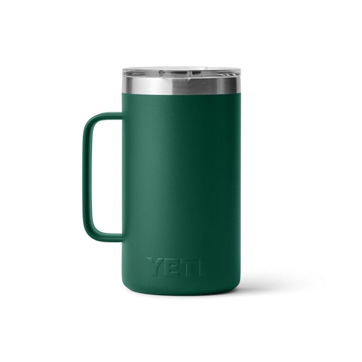 YETI Rambler 24 Oz Stackable Mug with Magslider Lid Black Forest Green, large image number 1