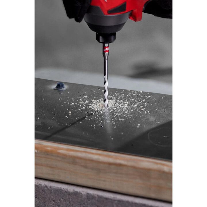 Milwaukee SHOCKWAVE Drill Bit Carbide Multi Material, 5/16 Inch x 6 Inch, large image number 8