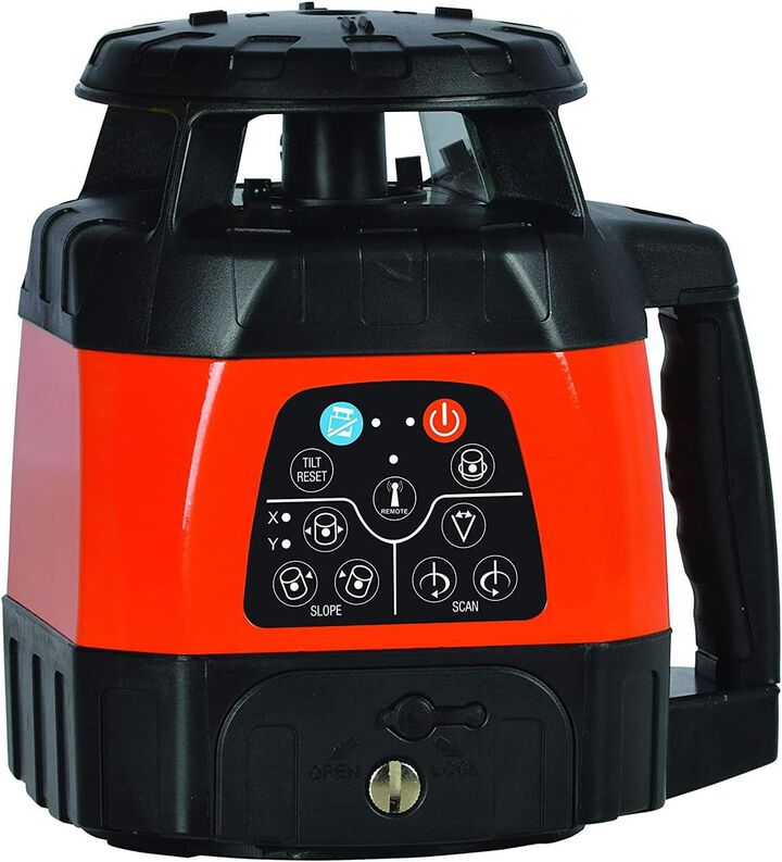 Johnson Level 635 nm Electronic Self-Leveling Horizontal and Vertical Rotary Laser