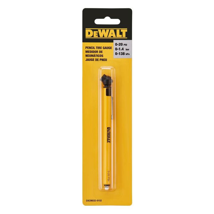 DEWALT Low Pressure Pencil Gauge 0-20 PSI, large image number 5