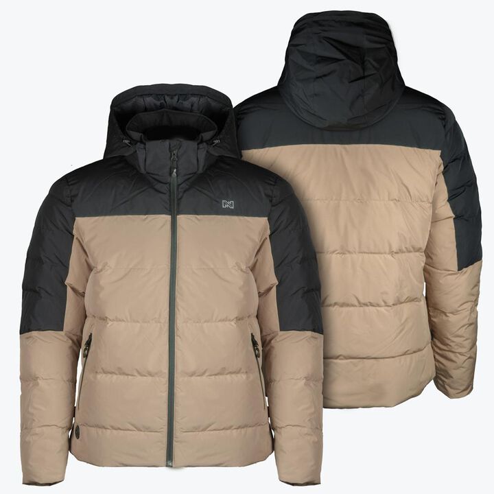 Mobile Warming Mens Crest 2.0 Heated Jacket Kit Tan/Black XL, large image number 0