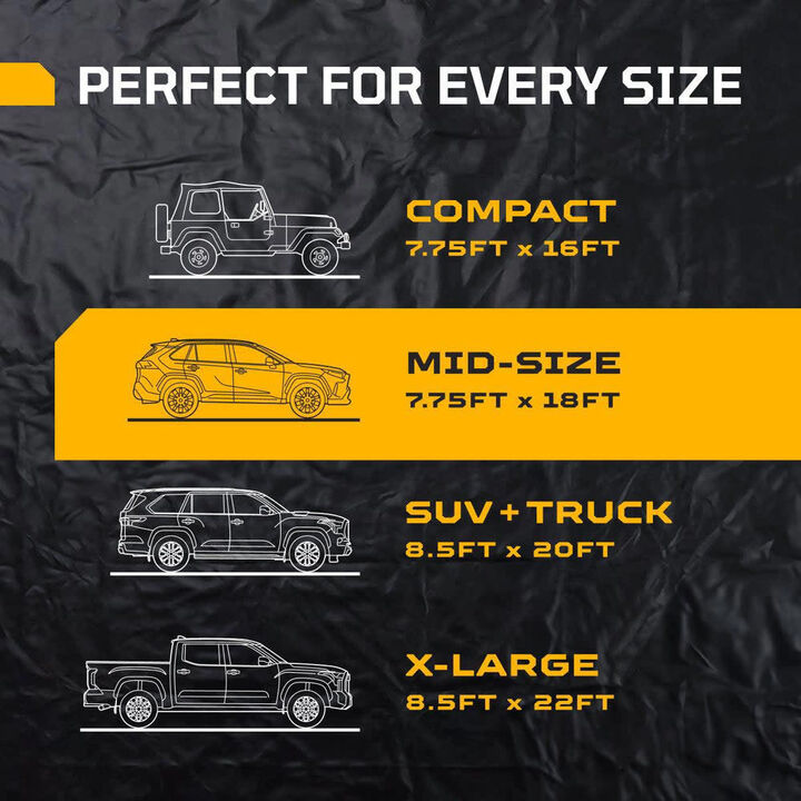 Auto Floor Guard 7 Ft 9 Inch x 18 Ft PVC Garage Containment Mat Black, large image number 6