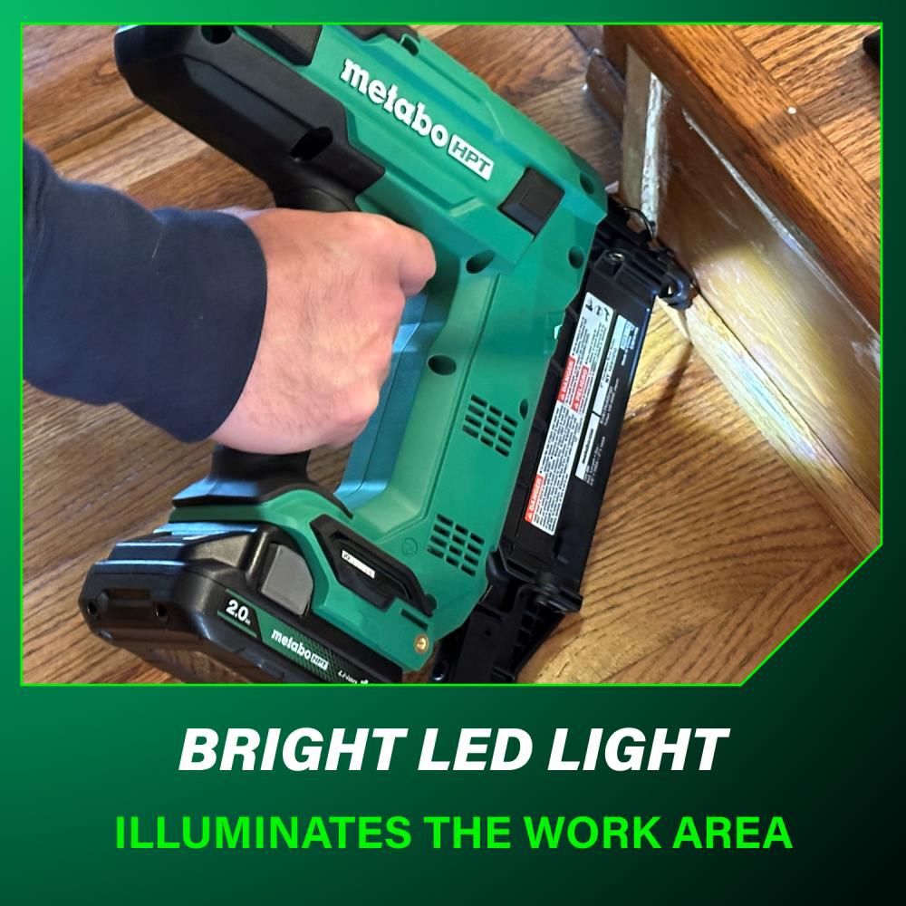 Metabo HPT 18V MultiVolt 18-Gauge Compact Brad Nailer Kit, large image number 8