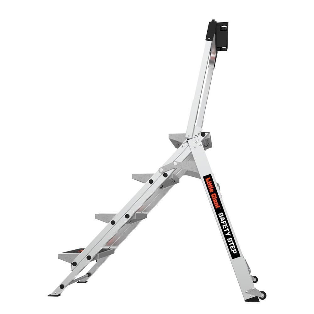 Little Giant Safety Safety Step M4 Aluminum Type 1A Step Stool with Handrail, large image number 4