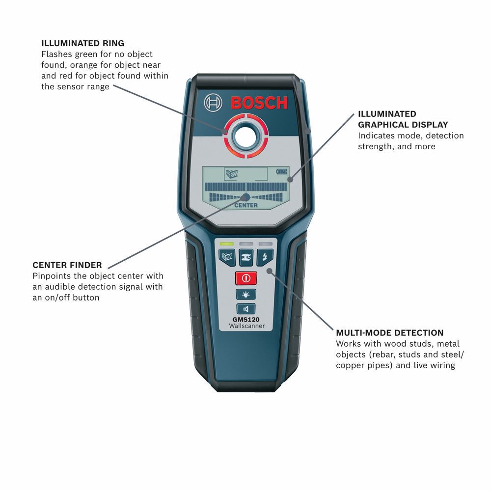 Bosch Wall Scanner Reconditioned, large image number 4