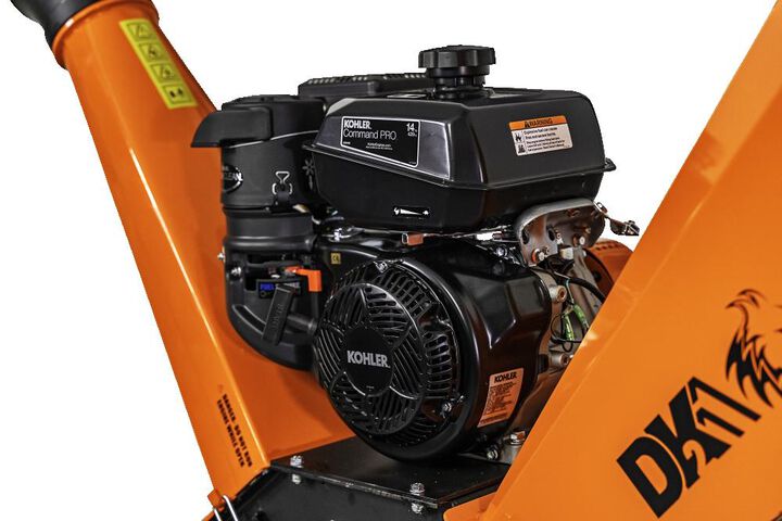 DK2 6in Chipper Shredder DOT Road Legal 14HP Kohler, large image number 10