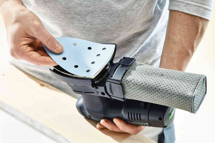 Festool Sanding Disc STF DELTA/9 P320 GR/100 Granat 100qty, large image number 2