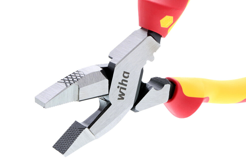 Wiha Insulated NE Style Linemans Pliers with Crimpers 9.5in, large image number 3