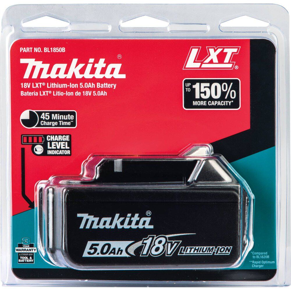 Makita 18V LXT 18V 5Ah Lithium Ion Power Tool Battery Pack with Fuel Indicator, large image number 4