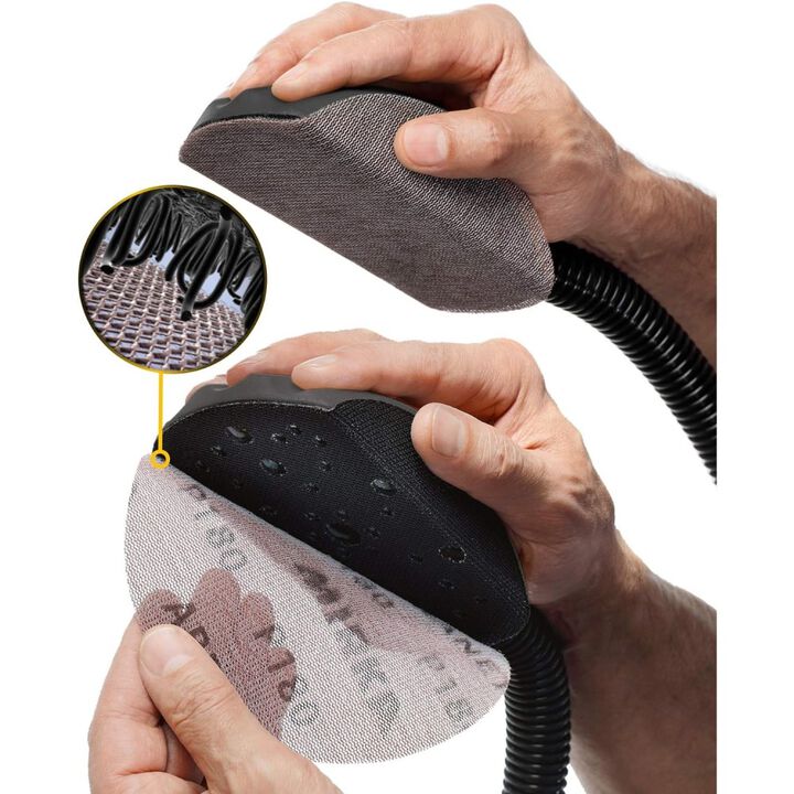 Mirka Abranet 6in 100 Grit Mesh Grip Sanding Disc 10pk, large image number 4
