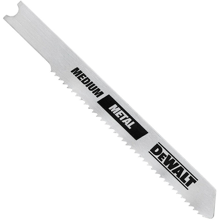 DEWALT 4 in 8 TPI Aluminum/Fiberglass Cut Hcs T-Shank Jig Saw Blade