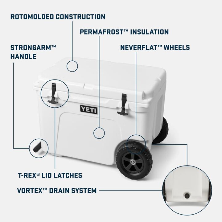 YETI Tundra Haul Wheeled Hard Cooler Charcoal, large image number 7