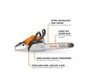 Stihl MS 182 PICCO Micro Mini 16 Inch Bar Gasoline Chainsaw, small image number 3