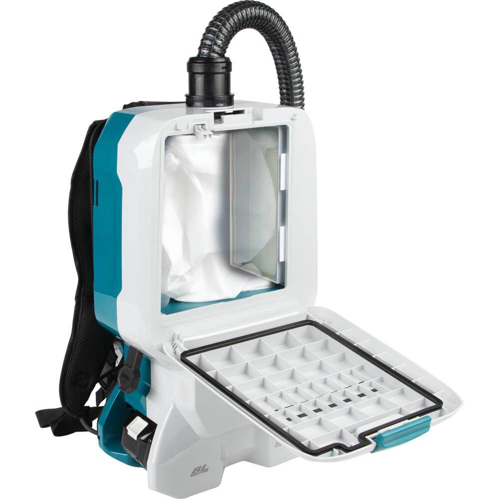Makita 18V X2 (36V) LXT 1.6 Gallon HEPA Backpack Dry Vacuum Kit, large image number 5