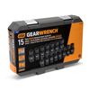 GEARWRENCH Universal Impact Socket Set 15 pc. 1/2 In. Drive 6 Point Metric, small image number 4