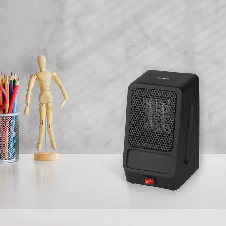 VisionAir 7 In. 400W 1365 Btu 65 Sq-Ft. Personal Ceramic Heater, large image number 6