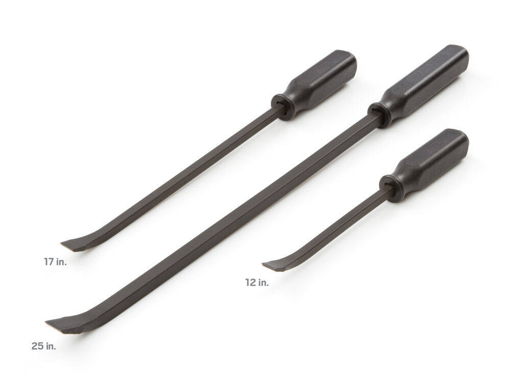 Tekton Angled End Handled Pry Bar Set, 3 Piece (12, 17, 25 Inch), large image number 2