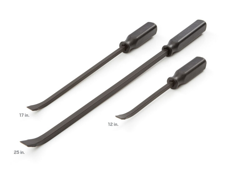 Tekton Angled End Handled Pry Bar Set, 3 Piece (12, 17, 25 Inch), large image number 1