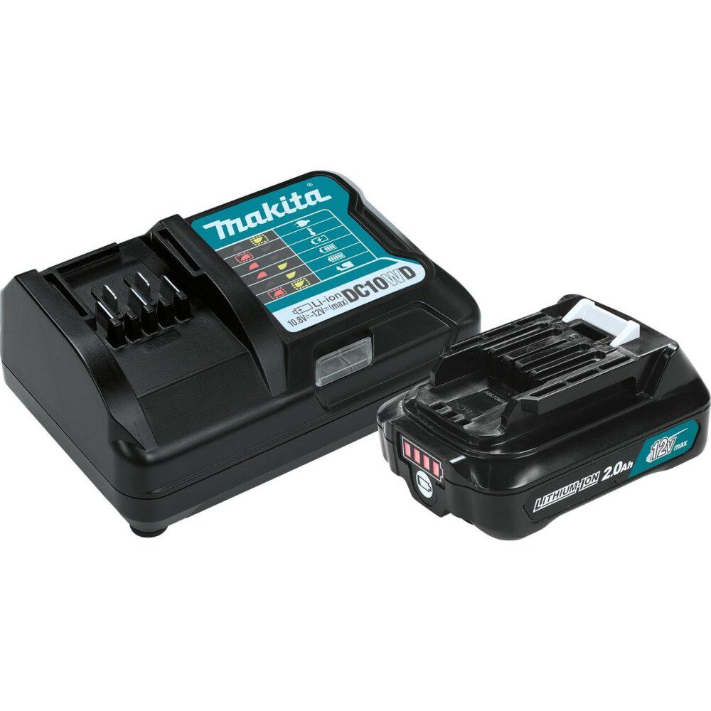 Makita 12V max CXT Lithium-Ion Battery and Charger Starter Pack (2.0Ah), large image number 1
