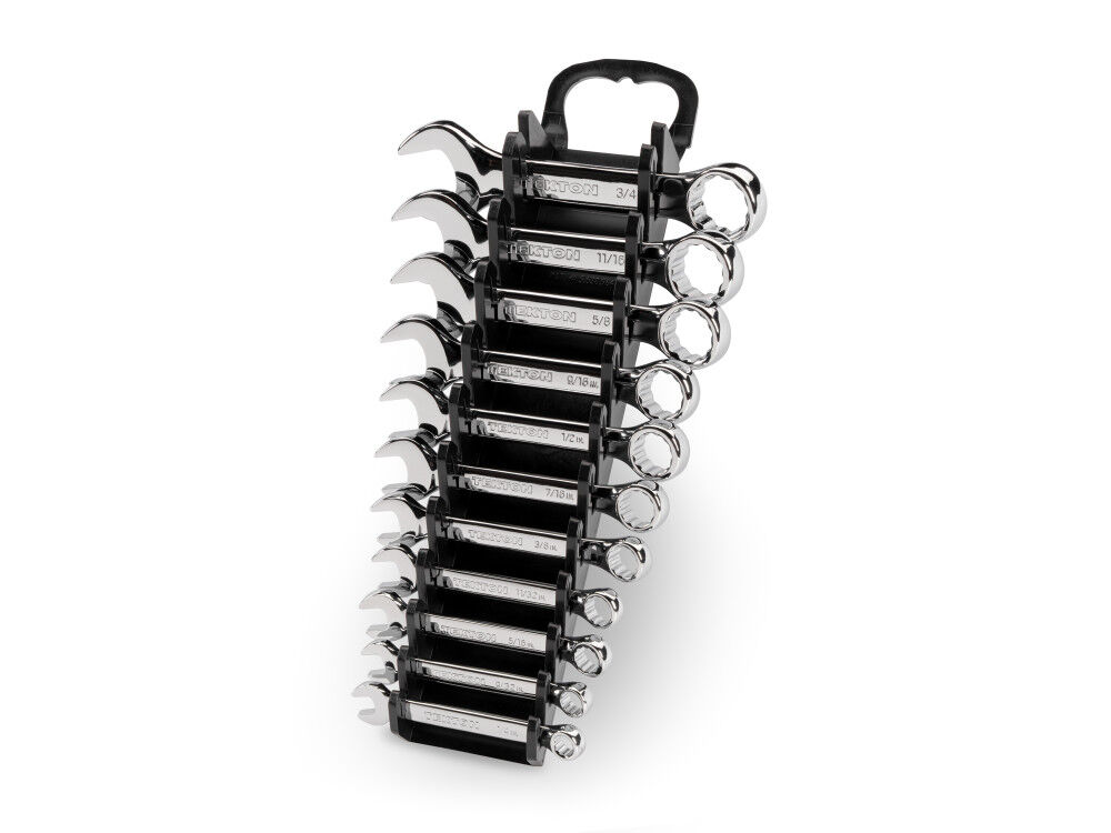 Tekton Stubby Combination Wrench Set with Holder, 11-Piece (1/4-3/4 Inch), large image number 2