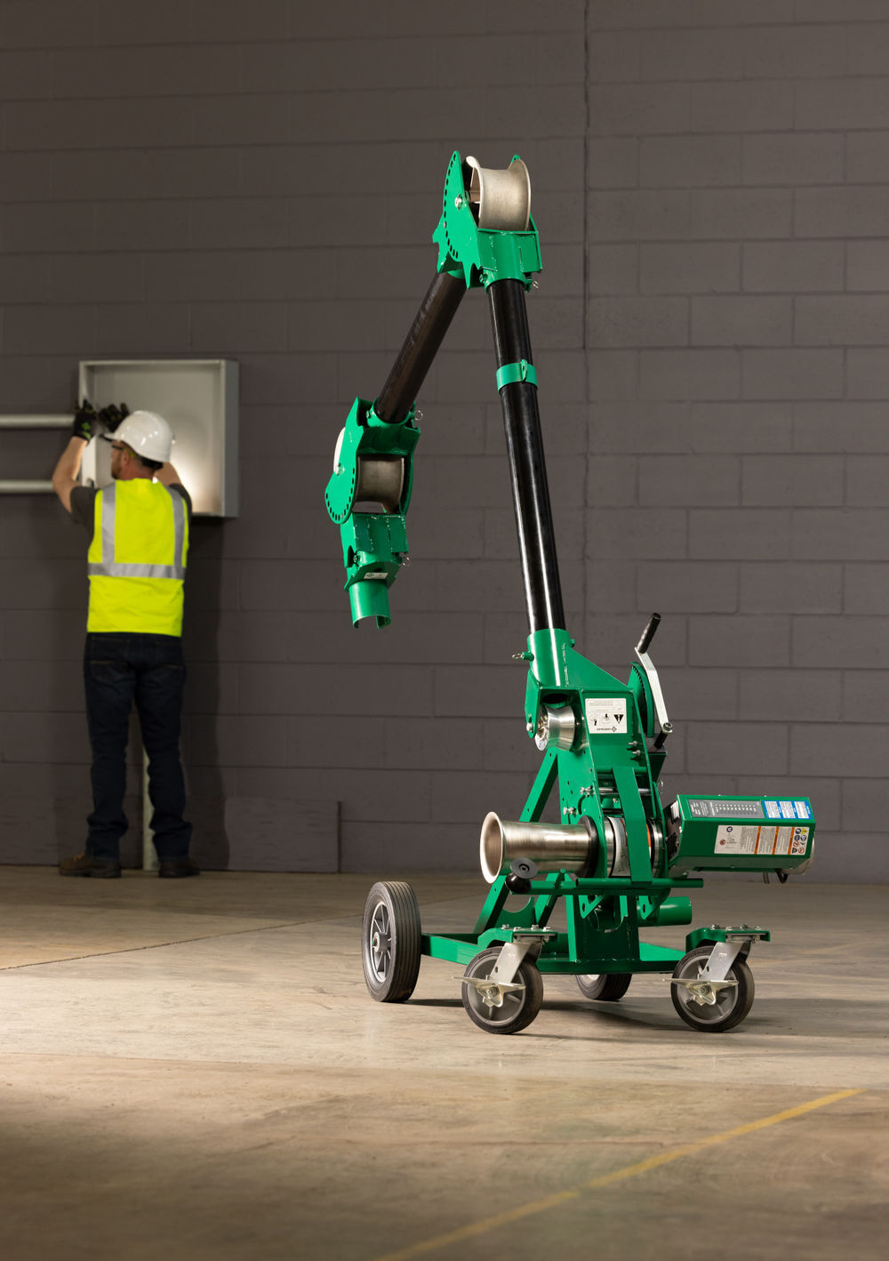 Greenlee GX10 10k Tugger Package with Mobile VersiBoom, large image number 5