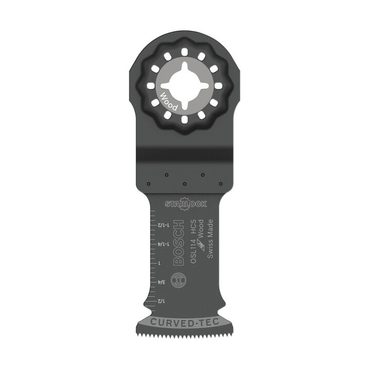 Bosch 1-1/4 Inch Starlock Oscillating Multi Tool High-Carbon Steel Plunge Cut Blade, large image number 3