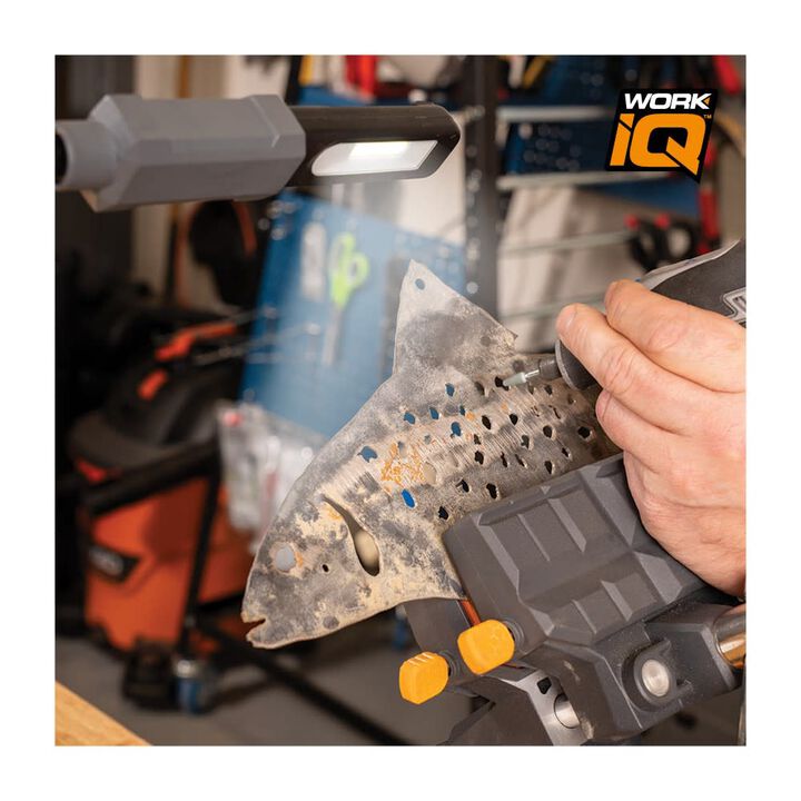 Work IQ Double-Sided Purpose-Built Reversible Leather IQ Vise Jaw, large image number 1