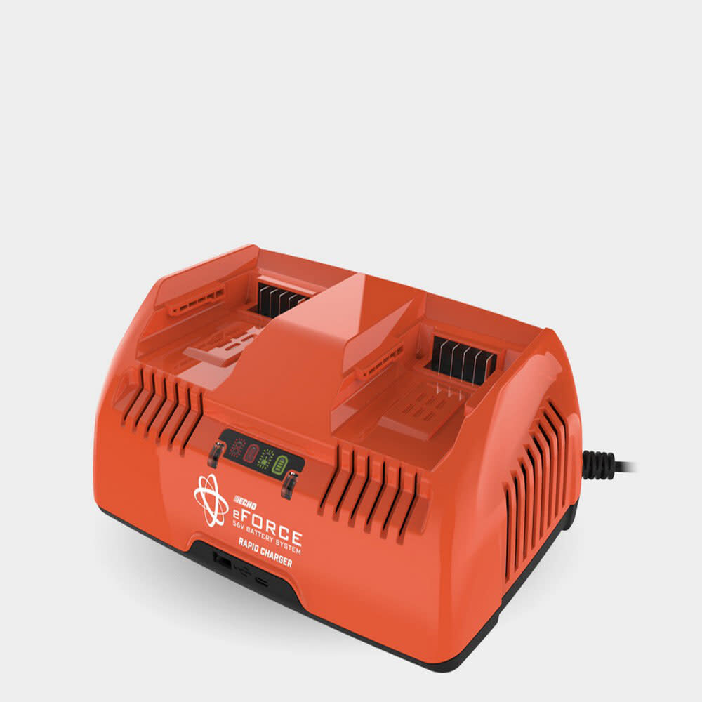 Echo Dual Port Rapid 56V Battery Charger, large image number 2