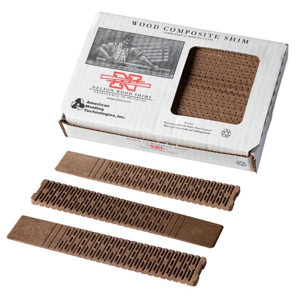 Nelson Wood Shims 8 In. Composite Wood Shims - 32 Count, large image number 1