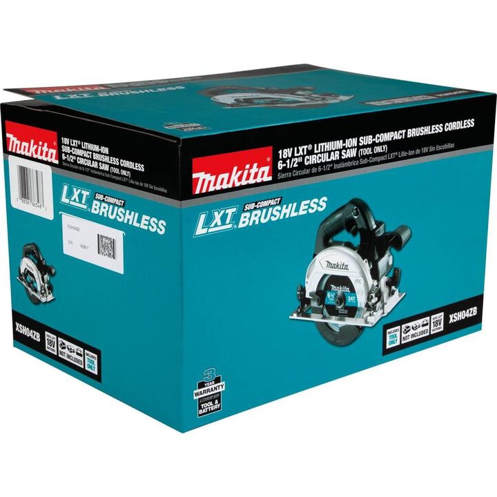 Makita 18V LXT Sub Compact 6 1/2in Circular Saw (Bare Tool), large image number 19