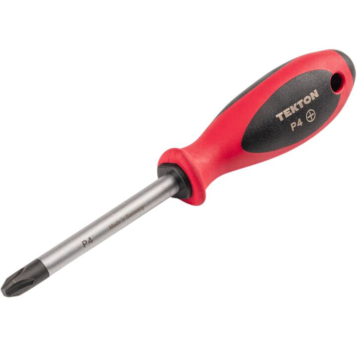 Tekton #4 Phillips Screwdriver 4 Inch Shank