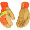 Kinco Hi-Vis Orange Grain Pigskin Palm Glove Medium, small image number 2