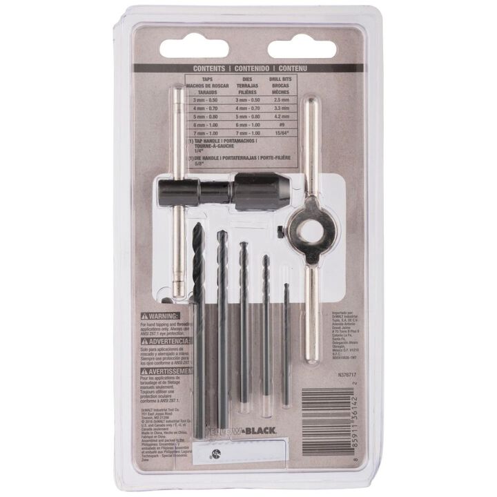 DEWALT Metric Tap and Die Set, 17 Pieces, large image number 3