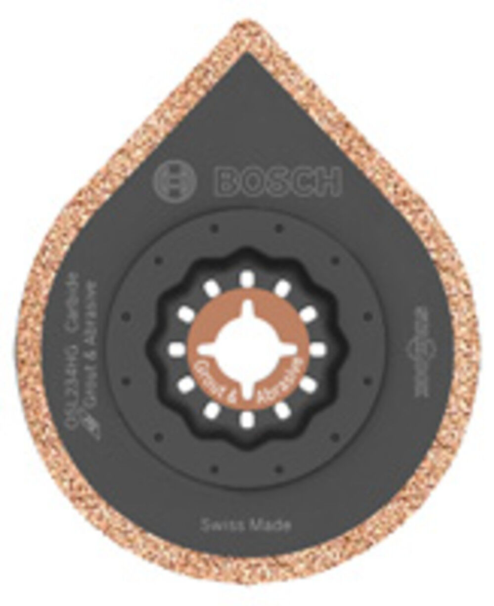 Bosch 2-3/4 Inch Starlock Oscillating Multi Tool Hybrid Grout Blade, large image number 1