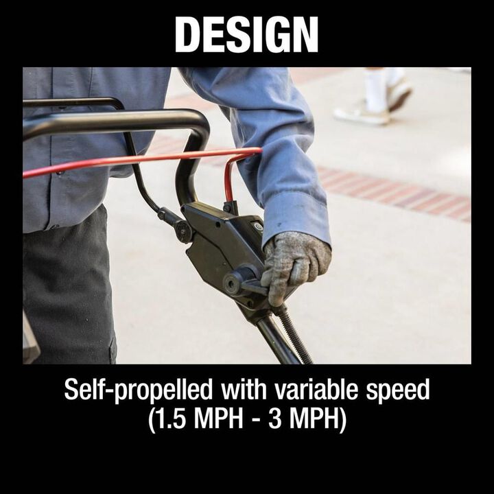 Makita 36V ConnectX Commercial Lawn Mower Self Propelled Brushless 21in (Bare Tool), large image number 6