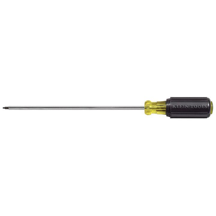 Klein Tools #1 SQ Recess Screwdriver 8inch Shank