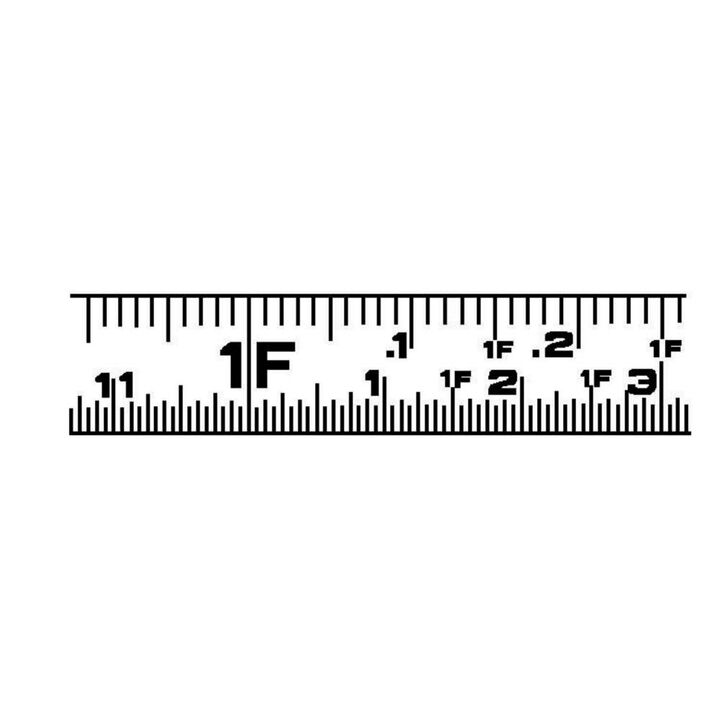 Crescent Lufkin Engineer's Tape Measure 3/4 In. x 12 Ft. Hi-Viz Orange P1000, large image number 1